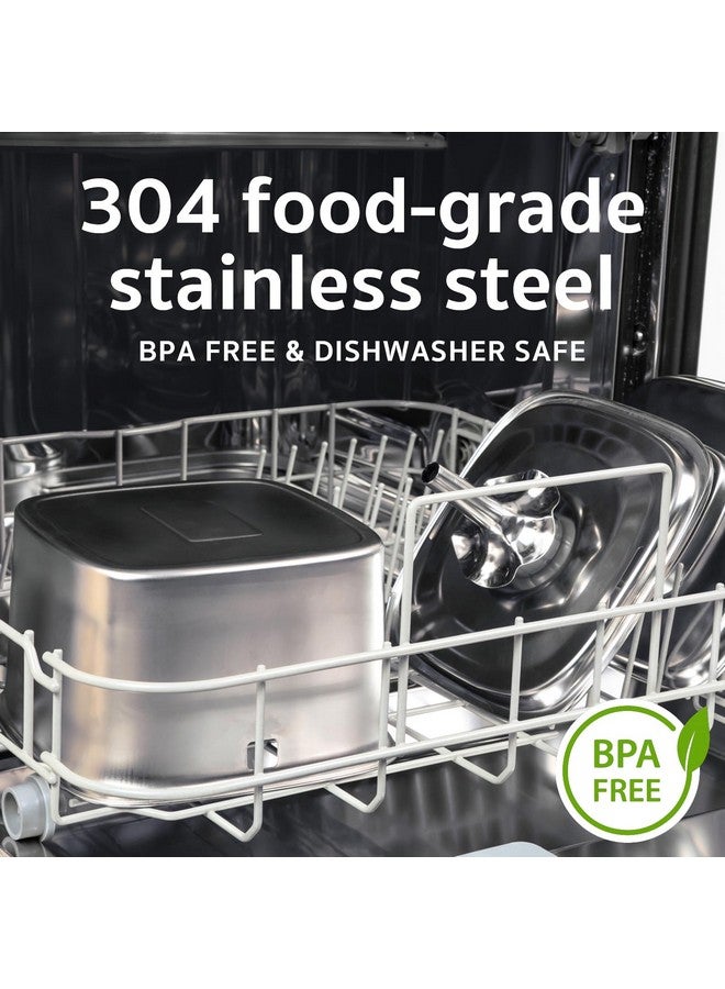 Veken Innovation Award Winner Stainless Steel Cat Water Fountain, 95Oz/2.8L Automatic Pet Fountain Dog Water Dispenser With Replacement Filters & Silicone Mat For Cats, Dogs, Multiple Pets (Silver) - Image 2