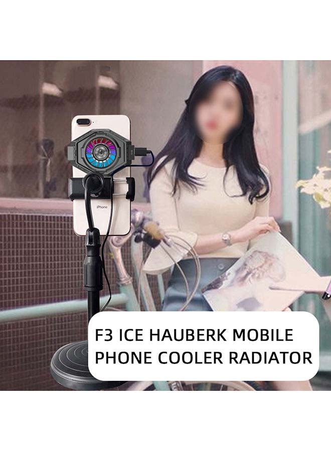 Loquat Wireless Phone Radiator Fan With Adjustable Handle  - Image 5