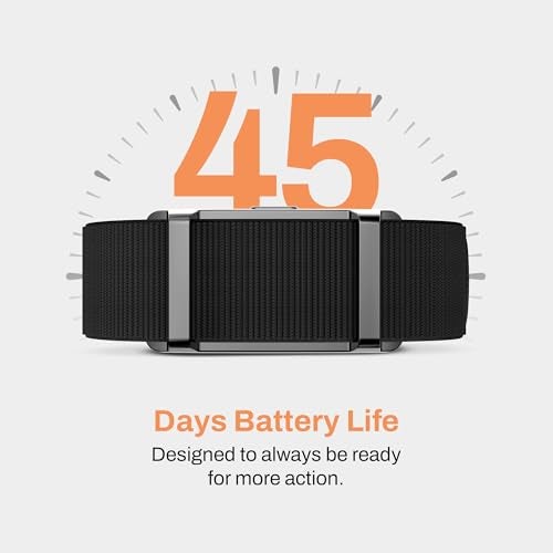 Pebble بيبل - إطلاق جديد لسوار لياقة بدنية فاخر من كوير 2 معدني | عمر بطارية 45 يوم، مراقبة معدل ضربات القلب، SpO2، HRV ودرجة حرارة الجسم، تتبع النوم، تحليل صحي بالذكاء الاصطناعي، إشعارات ذكية (كوزميك بلاك) - Image 3