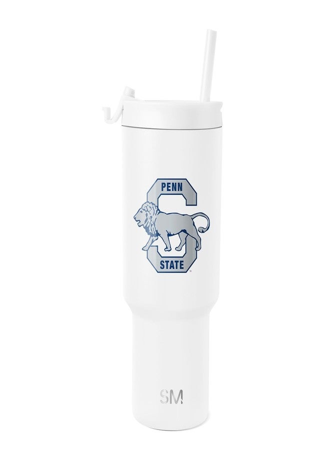 Simple Modern Officially Licensed Collegiate Penn State Nittany Lions 30 oz Tumbler with Flip Lid and Straw | Insulated Cup Stainless Steel | Gifts for Men Women | Retro Vault Collection - Image 1