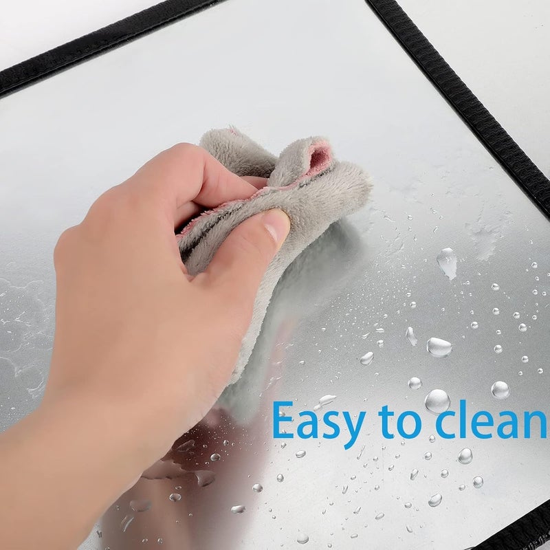 MIXEN Foldable Splash Guard for Pot Cooker Hood Wall Protection Splash Guard with 4 Sides for Heat Insulation Kitchen Utensils PolisL Foldable MultiPurpose AntiRust Easy to Clean - Image 5