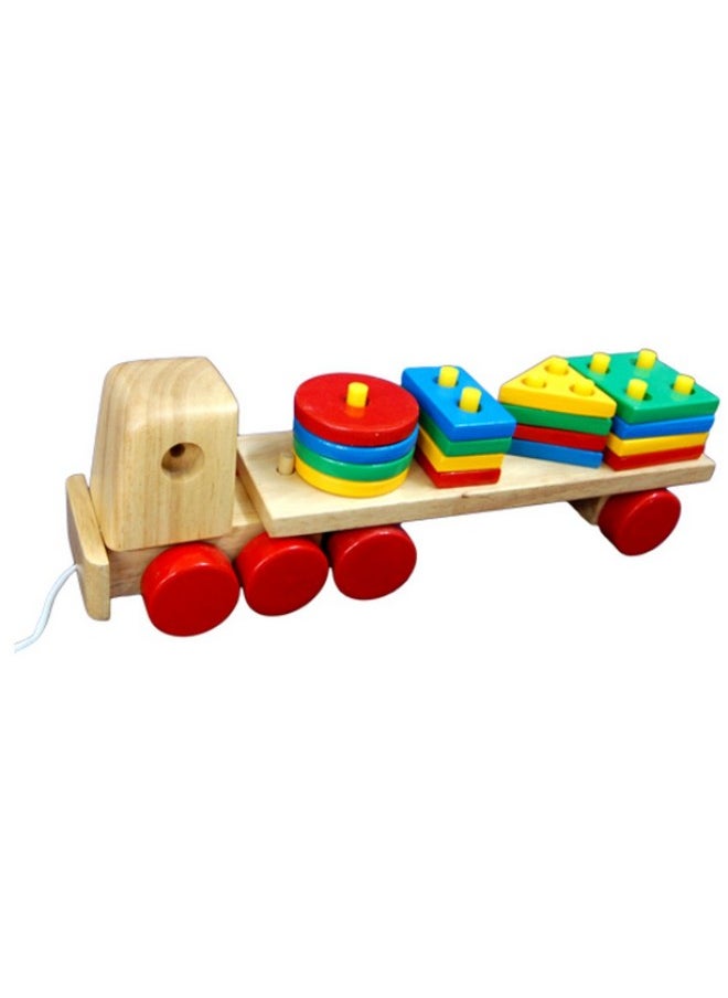 Little Genius Little Genius Sorting Train Coloured, Multi Color 