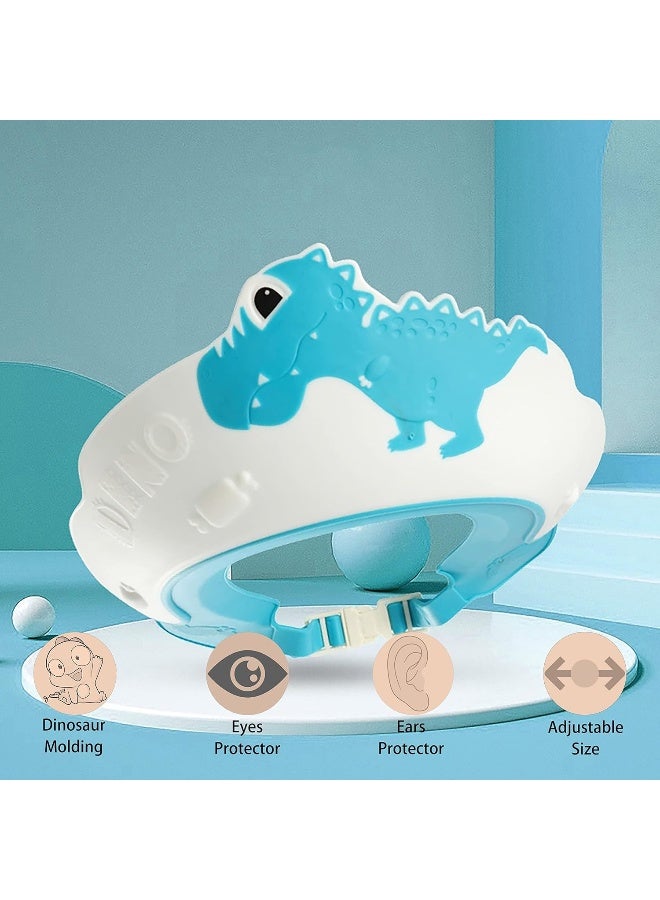 Thcbme Baby Shower Cap Shield, Shower Cap for Kids, Visor Hat for Eye and Ear Protection - Image 2