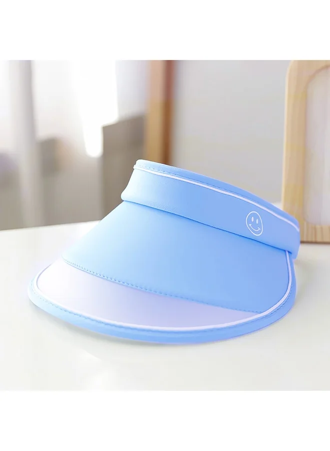 LITTLE SURPRISE BOX Blue Sports Sun shade Adjustable Tennis/Visor Cap