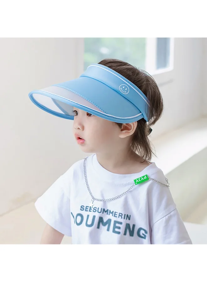 LITTLE SURPRISE BOX Blue Sports Sun shade Adjustable Tennis/Visor Cap