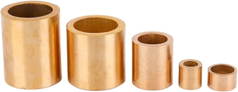 Copper Sleeve Bearing Sleeve Bushing 2/4PCS Inner Diameter 16mm Brass Bushing Powder Metallurgy Oil Bearing Copper Bushing Wear-Resistant Guide Bushing(16x20x12 4pcs) - Image 1