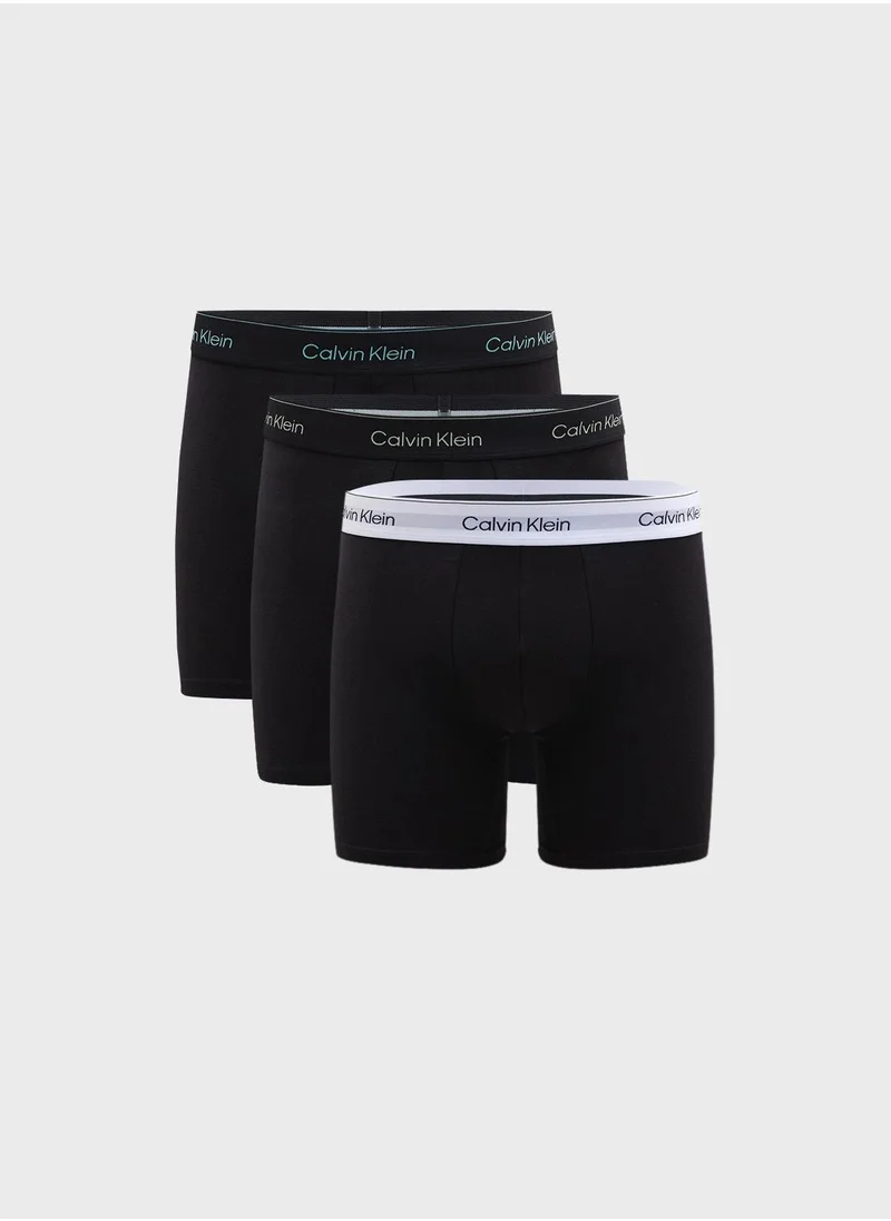 كالفن كلاين 3 Pack Low Rise Trunks