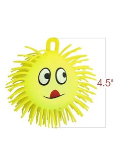 ArtCreativity Light Up Emoticon Spiky Puffer Balls Pack Of 12 Soft Squeeze Stress Relief Fidget Toys For Kids And Adults Calming Squeezy Sensory Balls For Autistic Children Birthday Party Favors  - Image 4