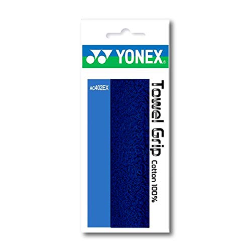 YONEX AC402EX Towel Grip 100 Cotton GRAP Blue