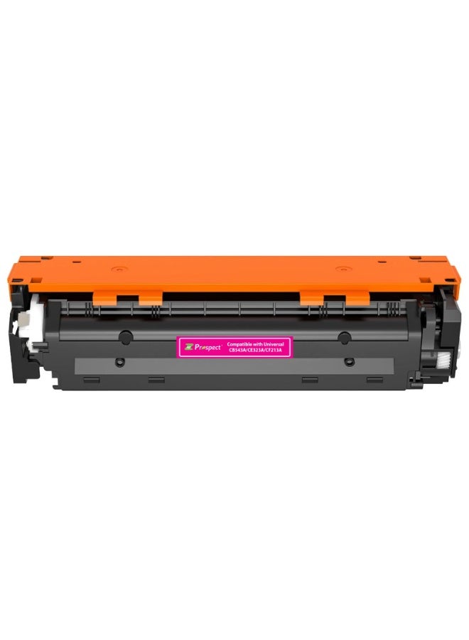 Prospect Toner 131A 128A 125A Magenta Laser Compatible with HP Models 131A CF213A / 128A CE323A / 125A CB543A Printers HP Color LaserJet CP1210/CP1215/CP1510/CP1515/CP1518/CP1525n /CP1525nw/CM1415fnw/CM1312/LaserJet Pro 200 color/M251nw/M276 (Magenta) - Image 3