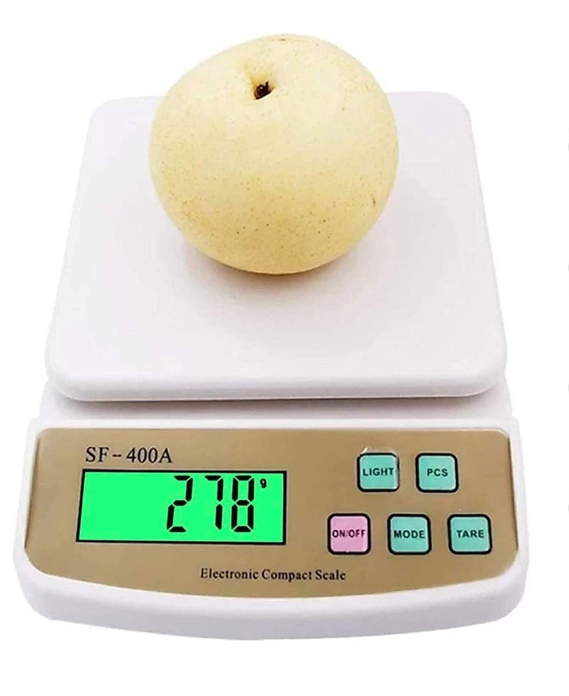 JENICO WORLD Multipurpose Electronic Digital Food Weighing Scale Weight Machine for Kitchen scale fitness scale Home and Baking 1 Gm 10 Kg - Image 1