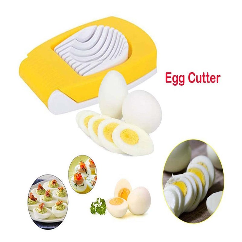 Avenn Avenn Latest Egg Cutter Egg Slicer Boiled Eggs Cutter Stainless Steel Cutting Wires Multi Purpose Slicer Egg Cutter for Hard Boiled Eggs Easy to Use Egg Cutter Slicer Multi Color 1 - Image 4