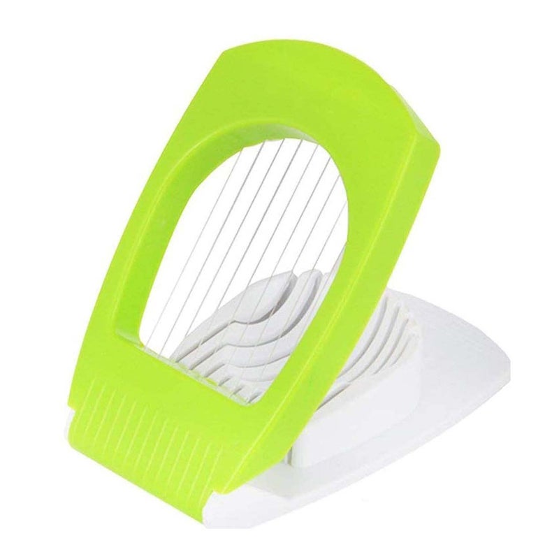 Avenn Avenn Latest Egg Cutter Egg Slicer Boiled Eggs Cutter Stainless Steel Cutting Wires Multi Purpose Slicer Egg Cutter for Hard Boiled Eggs Easy to Use Egg Cutter Slicer Multi Color 1 - Image 1