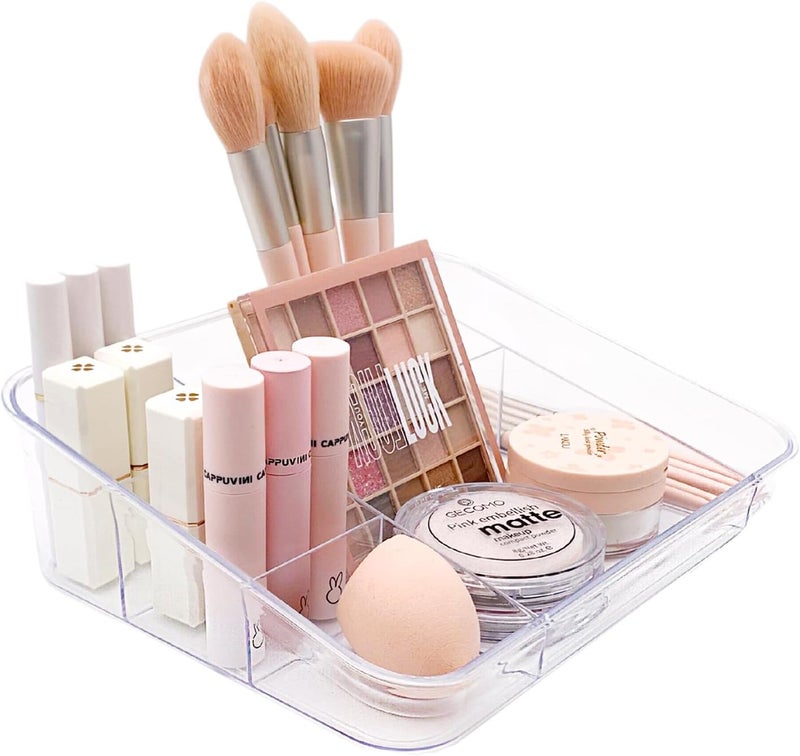 SUNFICON Makeup Organizer Tray with 8 Compartments - Image 4
