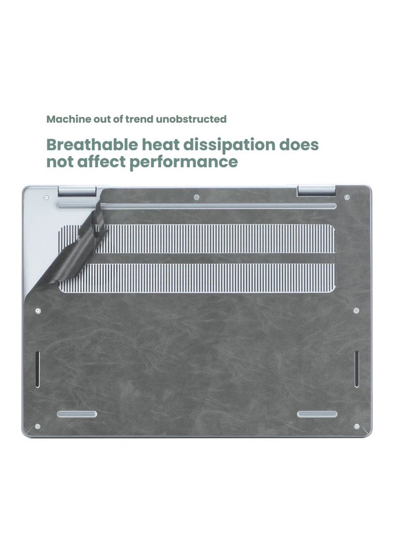 general Laptop Sticker Sleeve for Dell Inspiron 14 Plus 2025 (DB14250) Laptop Scratch Resistant Stickers 3-Sided Laptop Film Laptop Film - Image 2