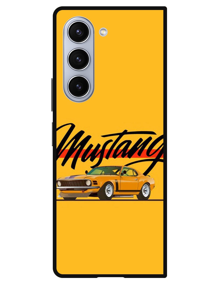 Theodor Protective Case Anti Scratch Shock Proof Bumper Cover For Samsung Galaxy Z Fold 5 Mustang - Image 1