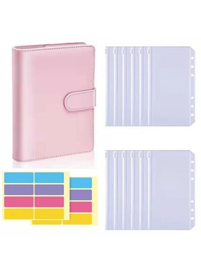 Bluejw Macaron Notebook PVC Labeling Storage Generation 12 Stationery Handbook Cross-border Journal Wallet Suit  - Image 2