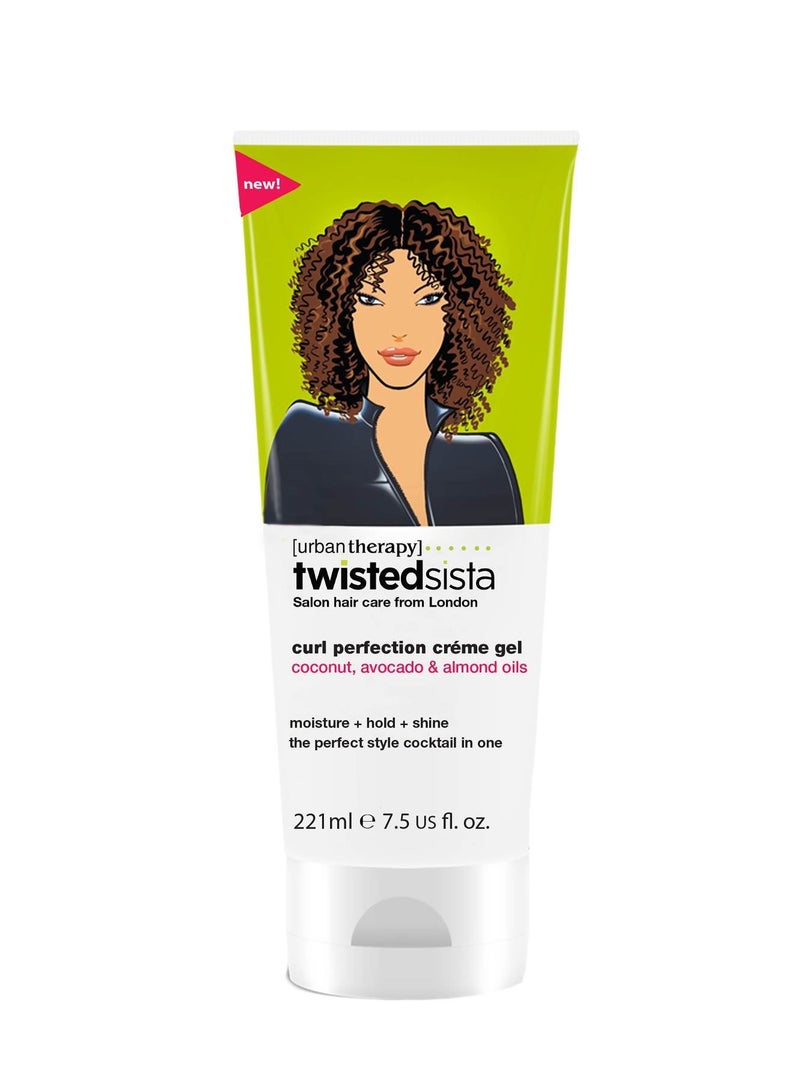 Twisted Sista Twisted Sista Curl Perfection Créme Gel - NEW Coconut Avocado formula