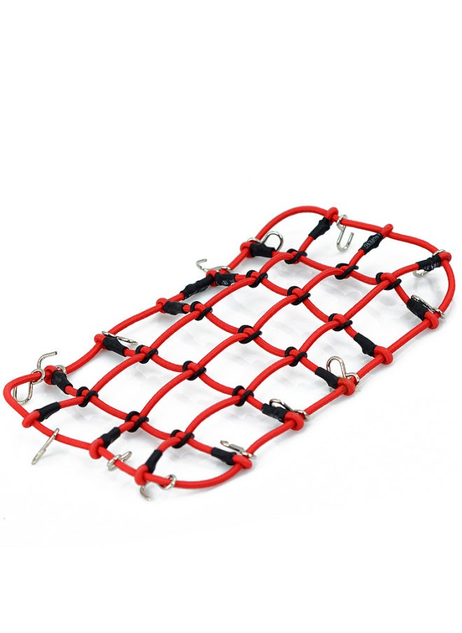 Generic 1/10 1/8 Climbing Car Roof Elastic Luggage Net D90 SCX10 90046 TRX-4 KM2-Color:Yellow  - Image 2