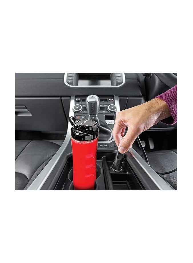 BLACK+DECKER 300W 16 Piece 4-in-1 Personal Compact Sports Blender/Smoothie Maker with Citrus Juicer & Grinder Mill 550 ml 300 W SBX300BCG Black/Silver - Image 2