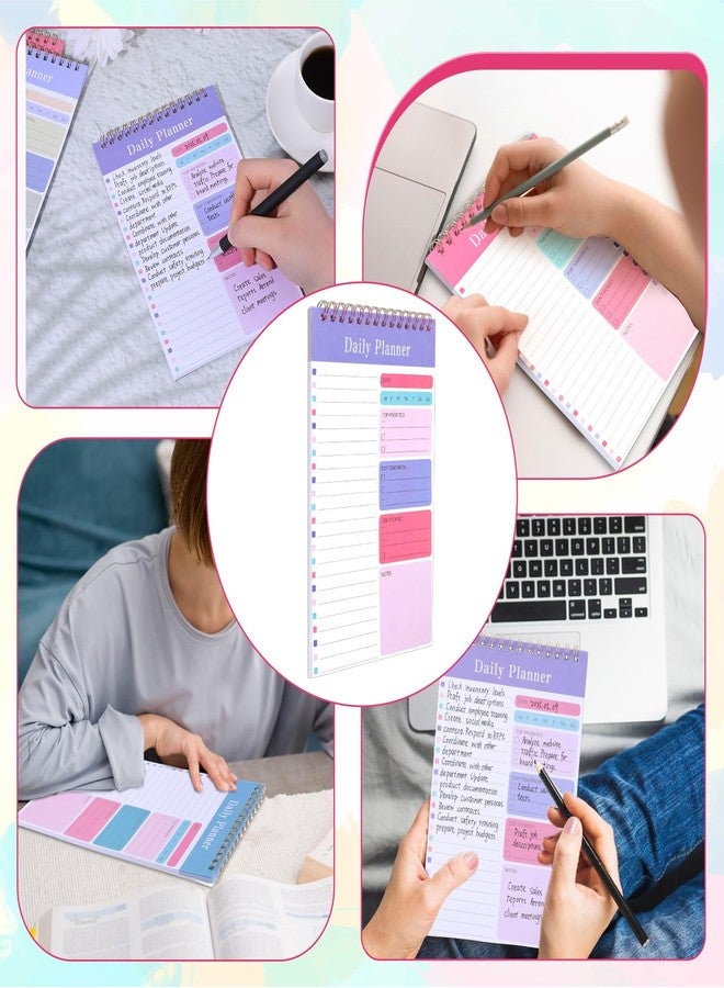 simarro 20 Pack Daily To Do List Notebook, 5.12x8.5 Inches 30 Sheets Daily List Planner for Classroom Office Plan Work Schedule Checklist - Image 5