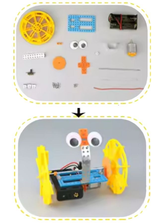 Fatio STEM Toy, Balance Robot, Montessori Toy, 3D puzzle, battery-powered, eco-friendly, educational toy - Image 4