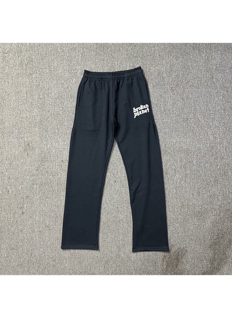 Broken Planet Graphic Hoodie  Joggers Set Style 12#