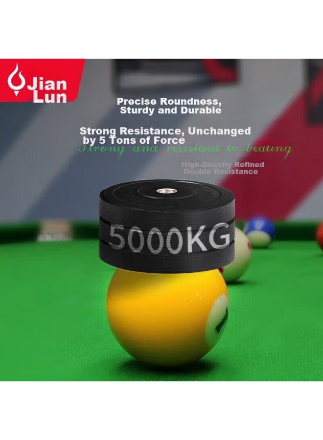 Jeeanlean Jianlun Billiard Balls, Black 8 Pool Balls, Chinese Large Size Balls, 16 Colorful Crystal Balls, American Pool Table Accessories, 57.2mm, Jl-tq03 - Image 5
