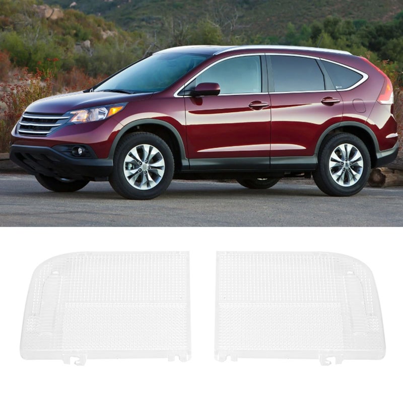 Aramox Car Reading Light Lens Cover Pair 34402-SDA-A01 34401-SDA-A01 for Car Interior Dome Light Replacement - Image 1