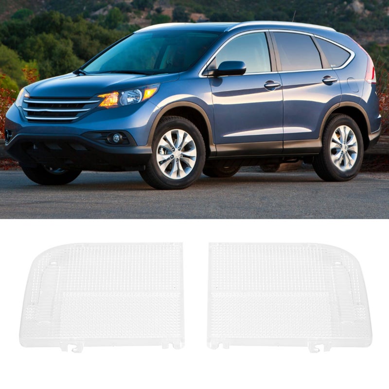 Aramox Car Reading Light Lens Cover Pair 34402-SDA-A01 34401-SDA-A01 for Car Interior Dome Light Replacement - Image 2