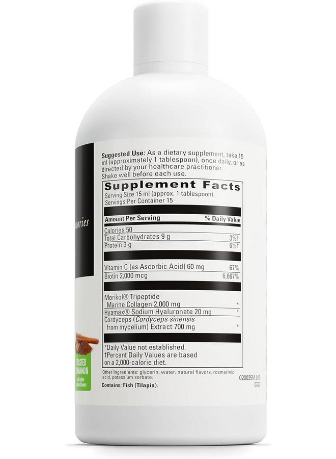 DaVinci Labs - Collagen Flex - A Liquid Dietary Supplement to Support Healthy Joints - Toasted Cinnamon - Gluten Free, Soy Free - 7.6 fl oz - Image 2