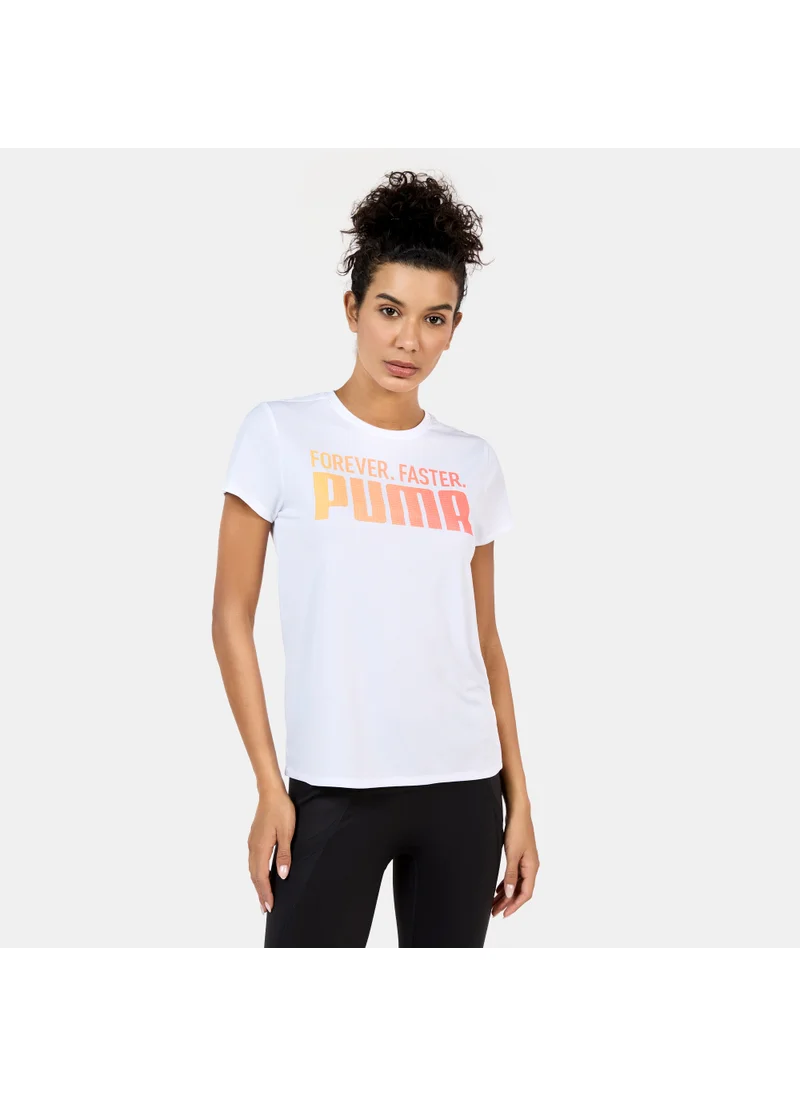 PUMA Women's Run Fav Graphic Running T-Shirt
