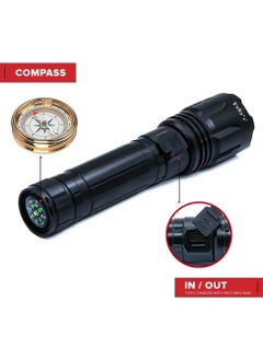 Toby's Toby's New Super Bright Flashlight Retractable Zoomable Flashlight with 5 modes( Torch 100)  - Image 5