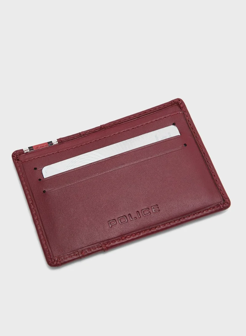 POLICE Chevron Card Holder
