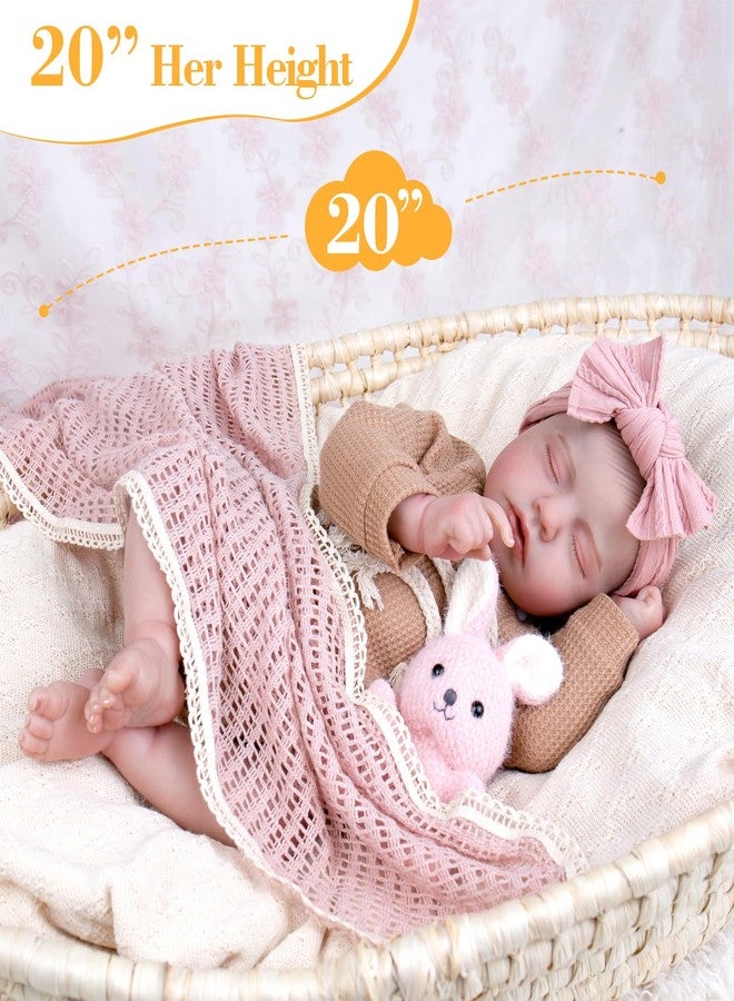 Aori Realistic Reborn Baby Dolls - Real Life Like Newborn Baby Doll with Flexible Limbs, Weighted Soft Body Real Looking Reborn Doll Set with Outfit for Kids 3+, Parents, Elderly and Collectors - Image 3