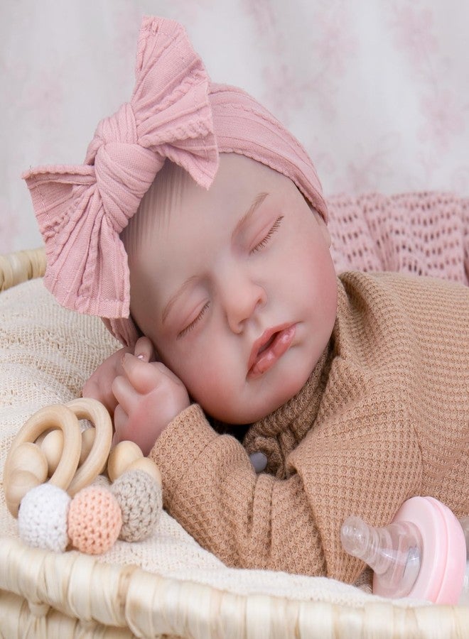 Aori Realistic Reborn Baby Dolls - Real Life Like Newborn Baby Doll with Flexible Limbs, Weighted Soft Body Real Looking Reborn Doll Set with Outfit for Kids 3+, Parents, Elderly and Collectors - Image 2