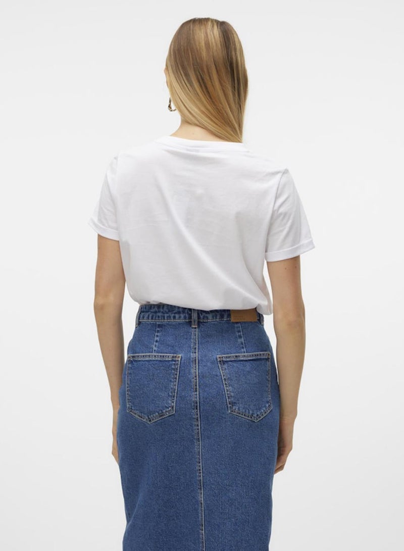 VERO MODA VMPAULA S/S T-SHIRT NOOS - Image 3