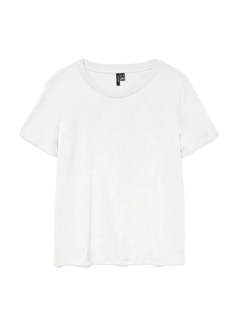 فيرو مودا VMPAULA S/S T-SHIRT NOOS