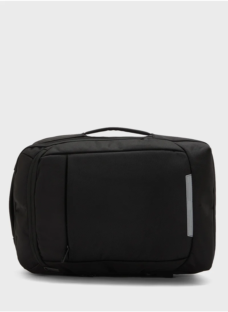 Robert Wood Padded Back Support Casual Backpack With Usb Port