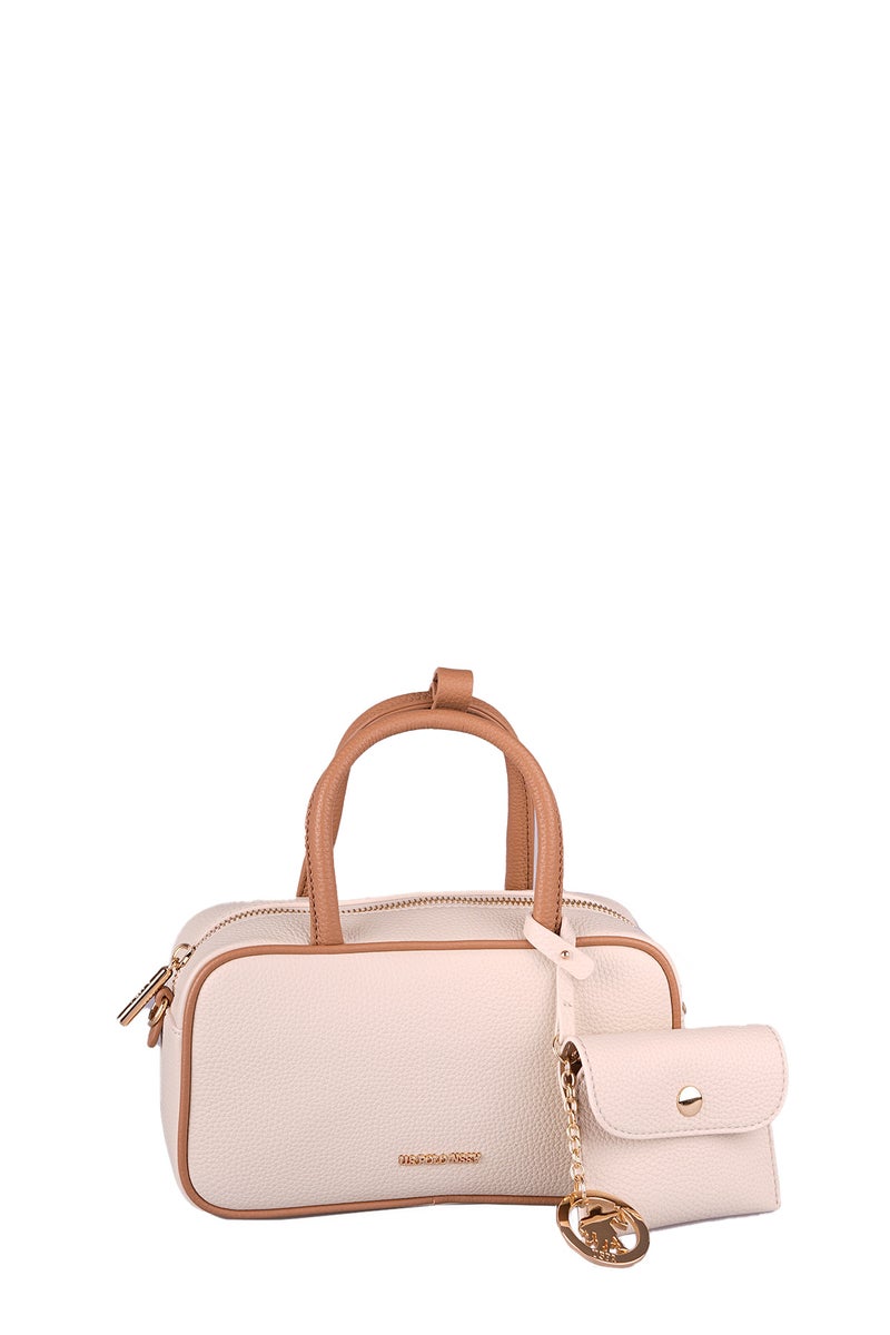 U.S. Polo Assn. Women's Shoulder Bag, Ladies Large Capacity Hobo Bag, Handbag Tote Bags Clutch Bag, Women's Leather Hobo Bag, Women's Tote Bag, Women's Shoulder Bag, Women's Hand Bag, Women's Travel Bag, for Office Sling Bag Side Bag and Girls College Students - Image 1