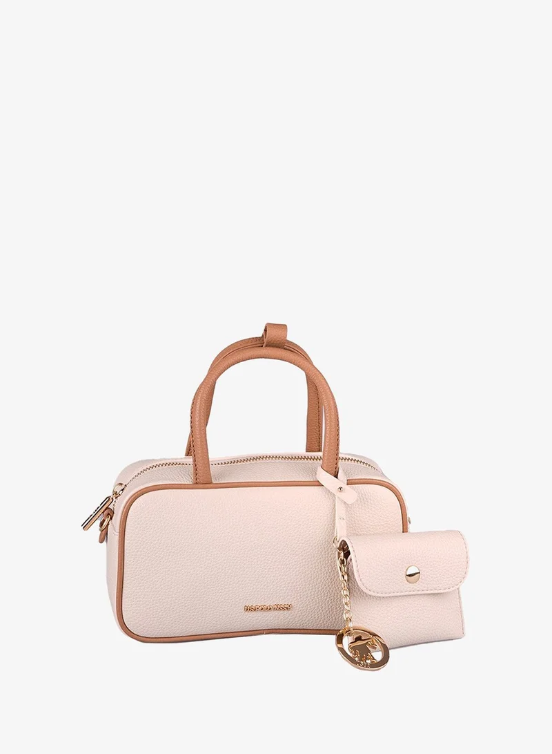 U.S. Polo Assn. CREAM-CAMEL U.S. Polo Assn. Women's Shoulder Bag, Ladies Large Capacity Hobo Bag, Handbag Tote Bags Clutch Bag, Women's Leather Hobo Bag, Women's Tote Bag, Women's Shoulder Bag, Women's Hand Bag, Women's Travel Bag, for Office Sling Bag Side Bag and Girls College Students for Women | Best Price UAE