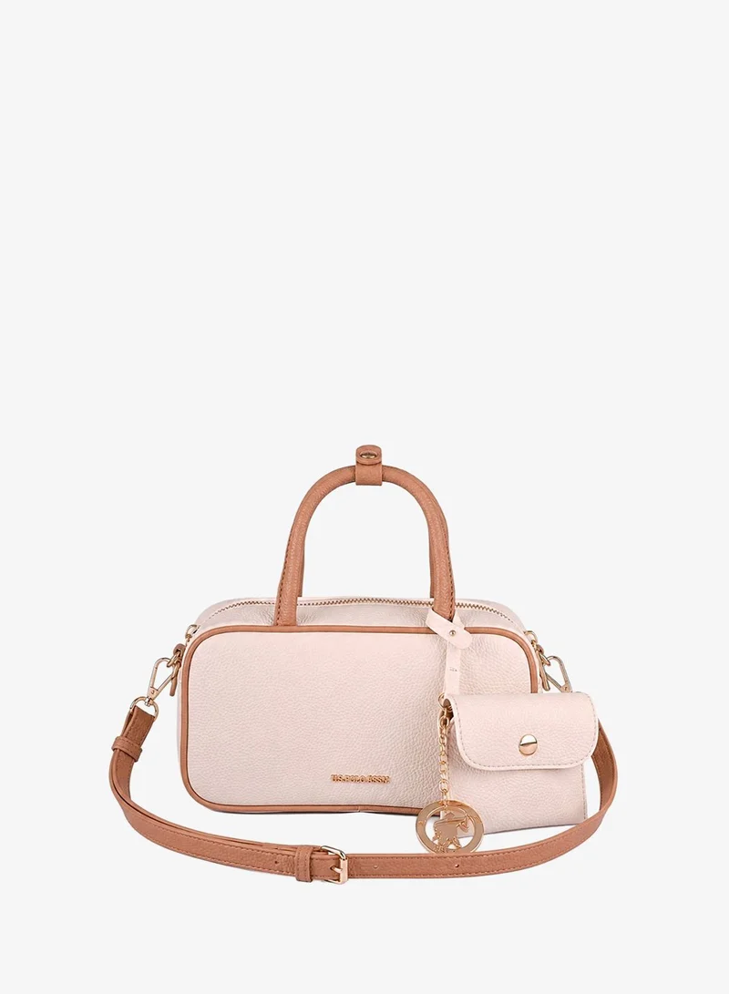 U.S. Polo Assn. Women's Shoulder Bag, Ladies Large Capacity Hobo Bag, Handbag Tote Bags Clutch Bag, Women's Leather Hobo Bag, Women's Tote Bag, Women's Shoulder Bag, Women's Hand Bag, Women's Travel Bag, for Office Sling Bag Side Bag and Girls College Students
