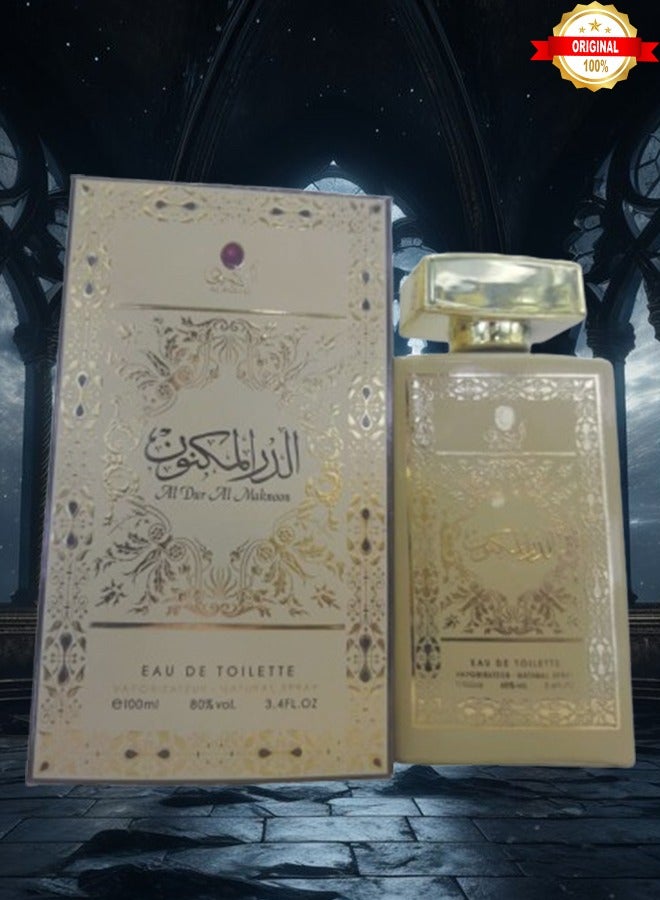 Al Dar 7 Pieces Al Dur Al Maknoon Perfume 100ml EDT - Image 2
