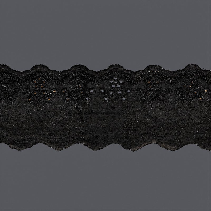 Cotton Embroidery Lace Trim 6cm Wide Soft Fabric Edge For Sewing Clothing Craft - Image 4