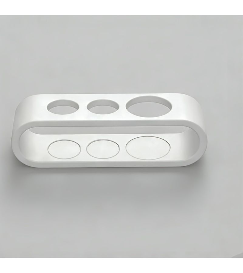 Punch Free Electric Toothbrush Storage Rack Black 3 Holes Bathroom Washstand Drain Holder - Image 2