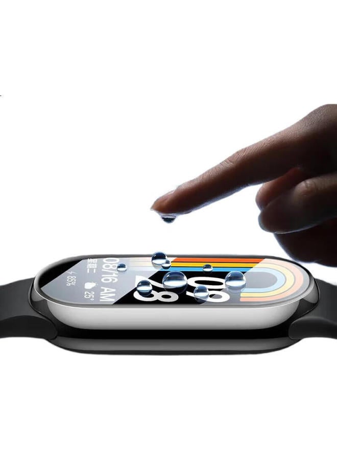 KOVOL [2-Pack] Screen Protector For Xiaomi Band 9, Compatible With Xiaomi Band 9/Nfc, Non-Tempered Glass, Curved Full Coverage, Hd Anti-Scratch Anti-Fingerprint Band Film - Image 2