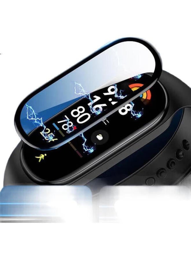 KOVOL [2-Pack] Screen Protector For Xiaomi Band 9, Compatible With Xiaomi Band 9/Nfc, Non-Tempered Glass, Curved Full Coverage, Hd Anti-Scratch Anti-Fingerprint Band Film - Image 3