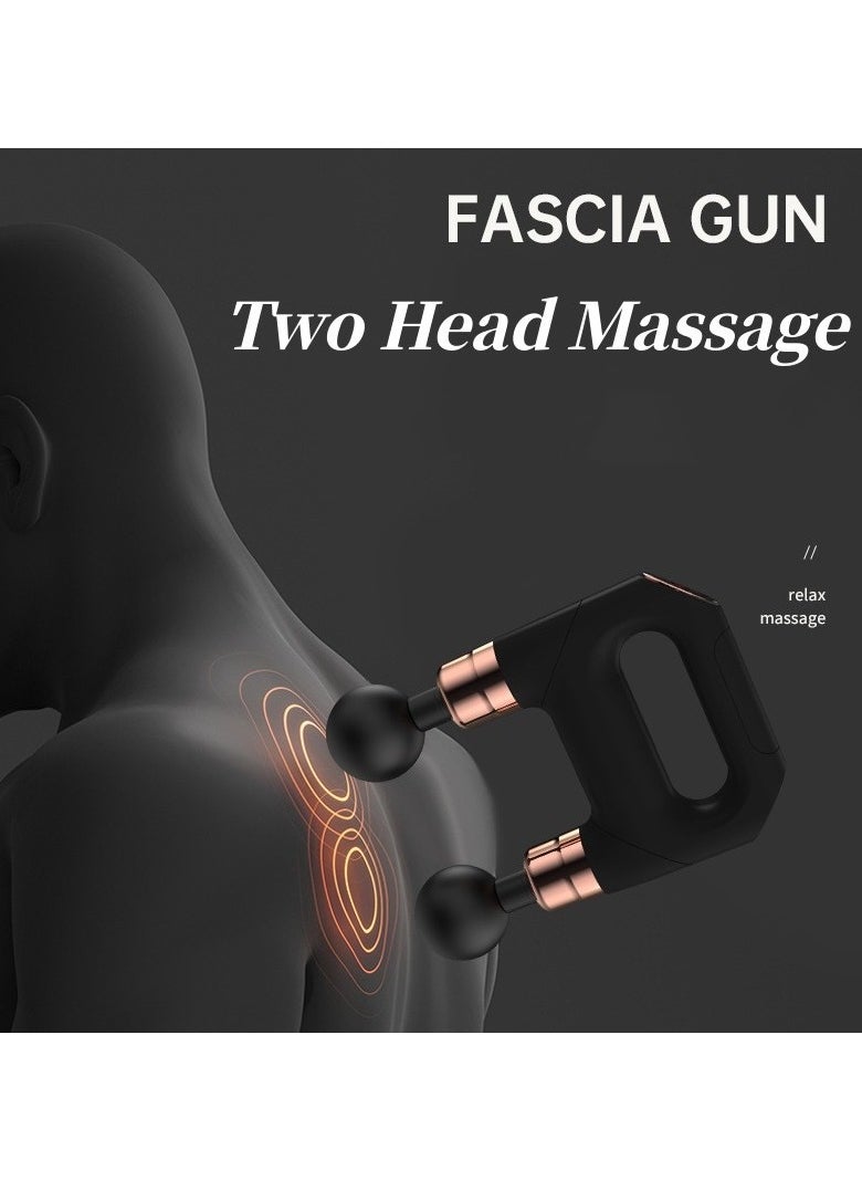 Generic Electric Massager Double Head Massage Gun  - Image 4