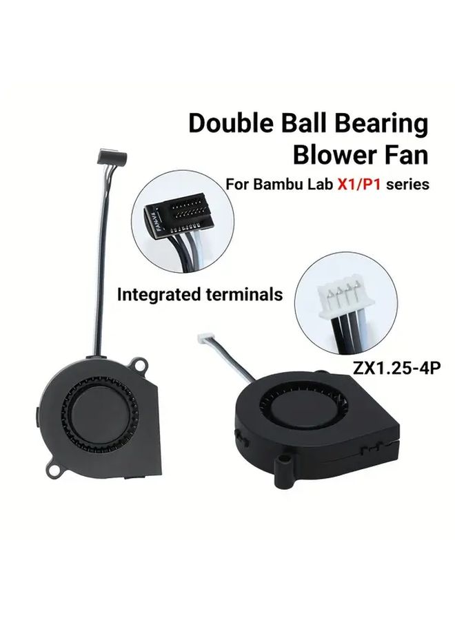 For X1 Series 5015 Cooling Fan 24V High Speed Low Noise 3D Printer Heat Sink Accessories - Image 3