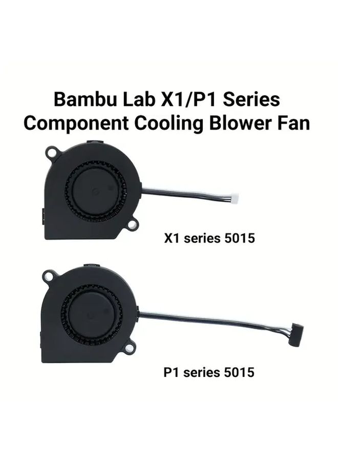 For X1 Series 5015 Cooling Fan 24V High Speed Low Noise 3D Printer Heat Sink Accessories - Image 2
